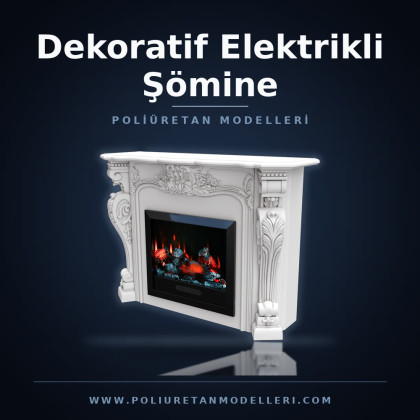 Dekoratif Elektrikli Şömine