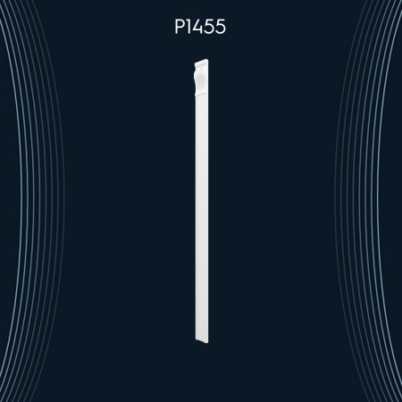 Poliüretan Desenli Pilaster Sütun P1455 - Dekoratif Dor, İyon ve Korint Sütun Başlıkları ile Bizans, Roma ve Yunan Modelleri için Dekorasyon Fikirleri ve Çeşitleri