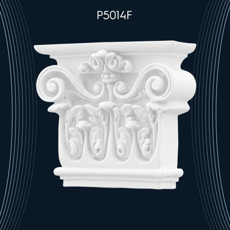 Poliüretan Pilaster Sütun Başlık P5014F: İç ve Dış Cephe Dekorasyon Modelleri ve Çeşitleri
