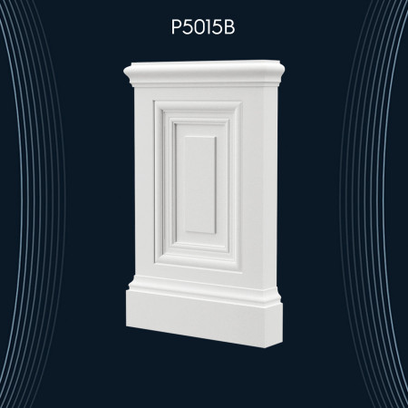 Poliüretan Pilaster Sütun Alt Kaide P5015B - Dekoratif Dor İyon Korint Sütun Başlığı Modelleri ve Çeşitleri ile Dekorasyon Fikirleri