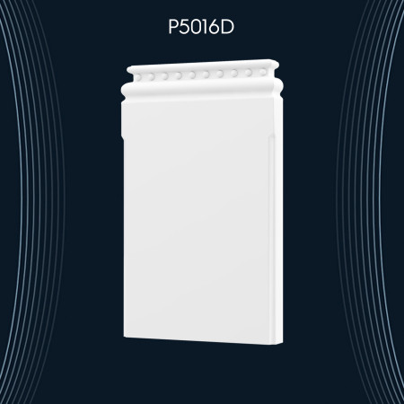 Poliüretan Pilaster Sütun Alt Kaide P5016D ile Dekoratif Sütun Modelleri: Villa ve Giriş Kapısı Tasarım Fikirleri