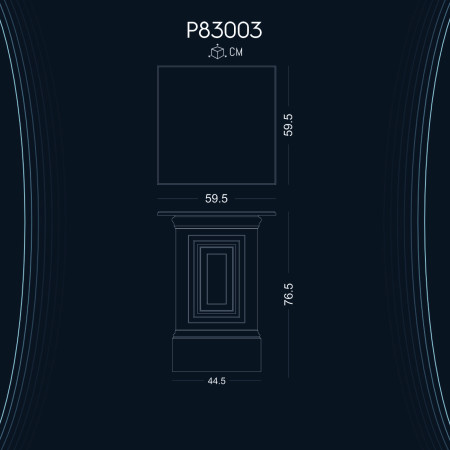 Poliüretan Kahve Masası P83003: Dekorasyon Fikirleri ve Modelleri ile Ahşap Muadili Pilaster Sütun Başlıkları