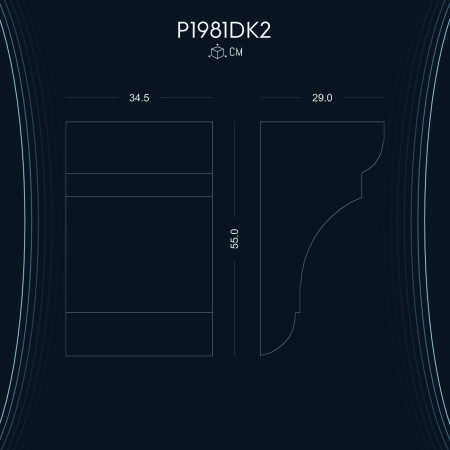 Poliüretan Ahşap Kiriş Payanda P1981DK2 Sert Köpük Poliüretan ile Tahta Muadili Kiriş İmalatı: Dekorasyon Modelleri ve Fikirleri