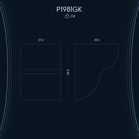 Poliüretan Ahşap Kiriş Payanda P1981GK: Rustik Dekorasyonda Estetik ve Uygun Fiyatlı Modelleri ile Fark Yaratın!