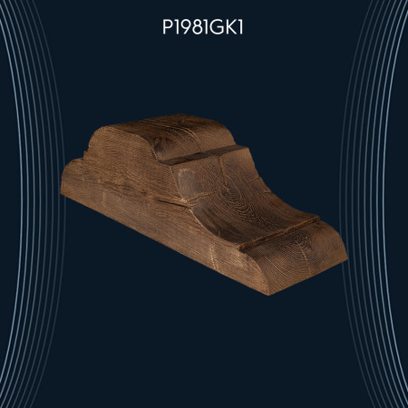 Poliüretan Ahşap Kiriş Payanda P1981GK1: Rustik ve Doğal Görünüm İçin Dekorasyon Fikirleri ve Modelleri