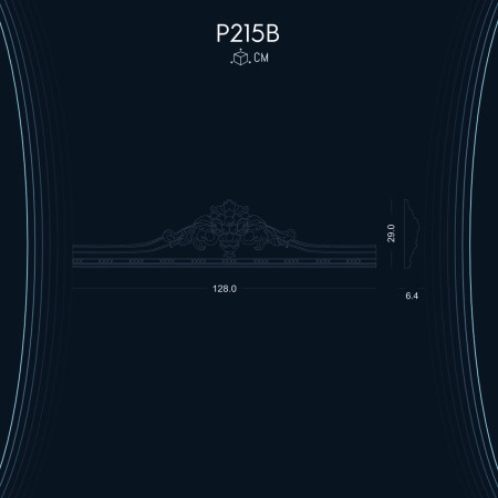 Poliüretan Bordür Taçı P215B: Dekoratif Taç Fiyatları, Özellikleri ve Tasarım Örnekleri