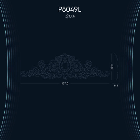 Poliüretan Taç P8049L Estetik Taçlar: Dekorasyon Fikirleri ve Modelleri ile Şık Bir Ortam Oluşturan Atmosfer Tamamlayıcıları