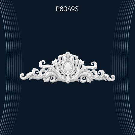 Poliüretan Taç P8049S: Dekorasyon Fikirleri ve Modelleri ile Kesilir ve Boyanır