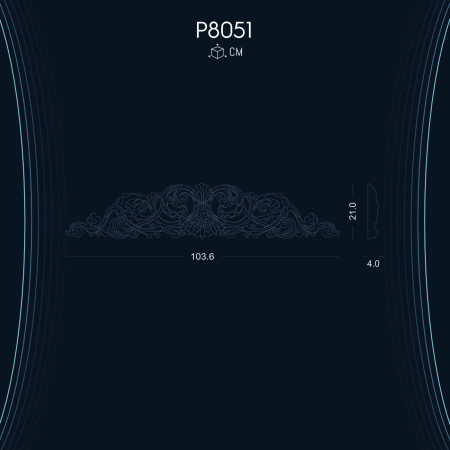 Poliüretan Taç P8051: Dekorasyona Uygun Farklı Tasarımlarda Dekoratif Taçlar ve Özgün Dekorasyon Fikirleri