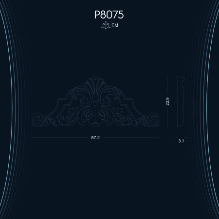 Poliüretan Taç P8075: Estetik Amaçlı Süsleme Ürünleri ile Dekorasyon Fikirleri ve Modelleri