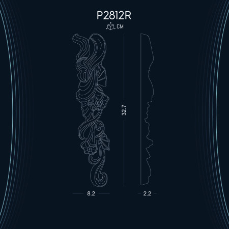 Poliüretan Süsleme P2812R: Alçıya Göre Avantajları ve Dekorasyon Fikirleri