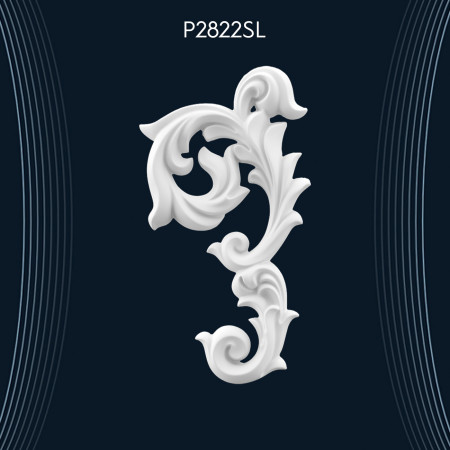 Poliüretan Süsleme P2822SL: Estetik Desenlerle Duvar Aksesuarları ve Dekorasyon Fikirleri