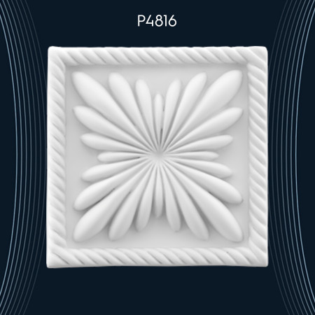 Poliüretan Süsleme P4816: Hafif ve Taşınabilir Malzeme ile Kolay Montajlı Dekorasyon Modelleri ve Fikirleri
