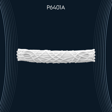 Poliüretan Süsleme P6401A: Esnek Duvar Süslemeleri ve Aksesuarları ile Dekorasyon Fikirleri ve Modelleri