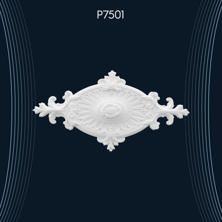 Poliüretan Süsleme P7501: Dekoratif Poliüretan Duvar Aksesuarları ile Mekanlarda Farklı Atmosfer Yaratma Fikirleri