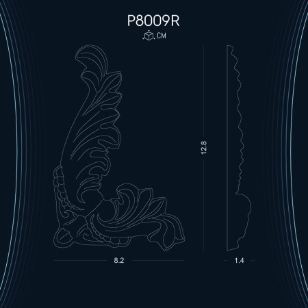 Poliüretan Süsleme P8009R ile Mekanlarınıza Zarafet ve Estetik Katın! Dekorasyon Fikirleri ve Modelleri