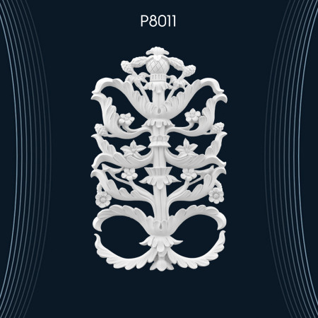 Poliüretan Süsleme P8011: Dekorasyon Fikirleri ve Modelleri ile Estetik Duvar Aksesuarları