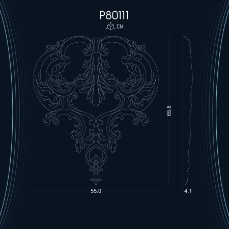 Poliüretan Süsleme P80111: Dekorasyon Fikirleri ve Modelleri ile Mekanlarınıza Canlılık Katın!