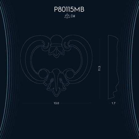 Poliüretan Süsleme P80115MB: Dekorasyon Fikirleri ile Mekanlara Şıklık ve Zarafet Katın