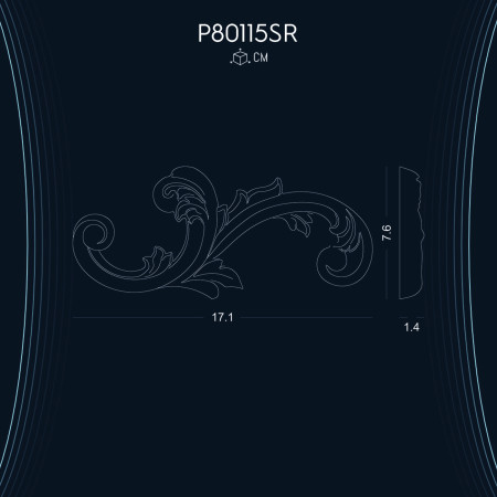 Poliüretan Süsleme P80115SR: Dekorasyon Modelleri ve Örnekleri ile Tasarım Fikirleri