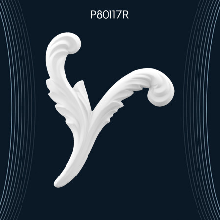 Poliüretan Süsleme P80117R: Dekorasyon Fikirleriyle Motifli Duvar Aksesuarlarıyla Fark Yaratın!