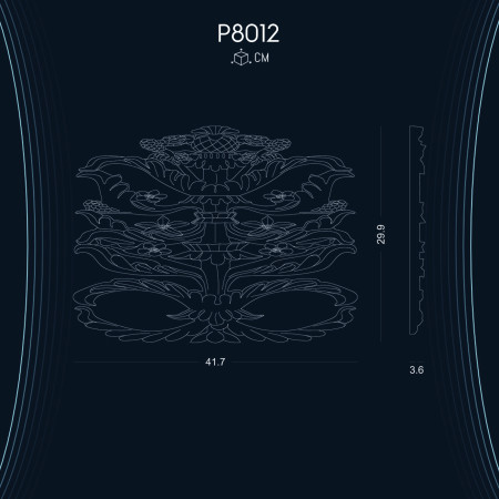 Poliüretan Süsleme P8012 ile Estetik Dekorasyon Modelleri ve Fikirleri