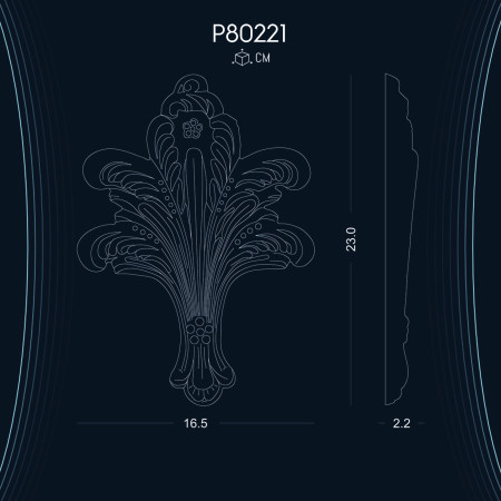 Poliüretan Süsleme P80221 Duvar Aksesuarları ve Süslemeleri: Dekorasyon Fikirleri ve Modelleri ile İdeal Tercihin Özellikleri