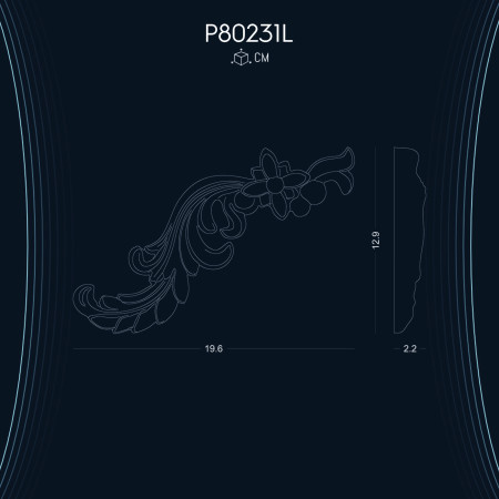 Poliüretan Süsleme P80231L: Duvarlardan Tavanlara Dekorasyon Fikirleri ve Modelleri