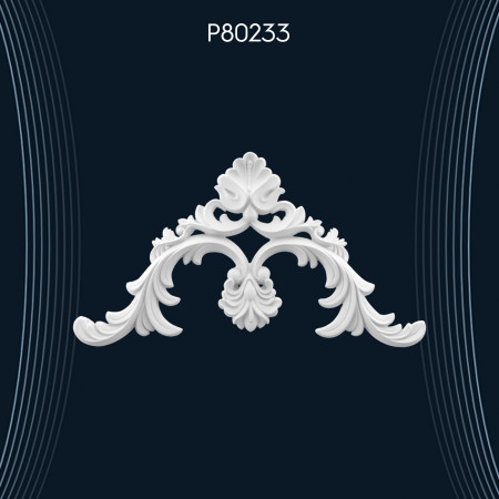 Poliüretan Süsleme P80233: Estetik Mekanlar İçin Dekorasyon Modelleri ve Fikirleri