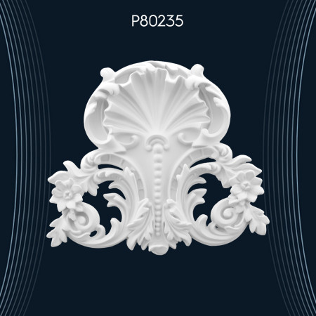 Poliüretan Süsleme P80235: Dekorasyon Fikirleri ve Modelleri ile Duvar Aksesuarları