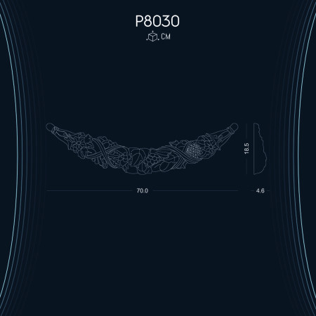 Poliüretan Süsleme P8030: Dayanıklı ve Uzun Ömürlü Dekorasyon Modelleri ile Fark Yaratın