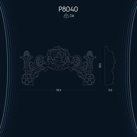 Poliüretan Süsleme P8040: Farklı Tasarım ve Modelleri ile Poliüretan Aksesuar ve Süsleme Ürünlerinin Fiyatları