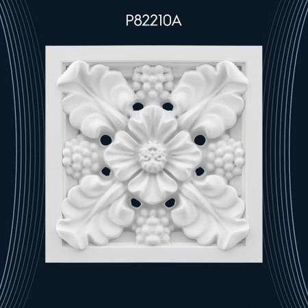 Poliüretan Süsleme P82210A: Pratik ve Estetik Duvar Süslemeleri ile Dekorasyon Fikirleri