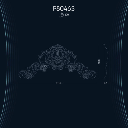 Poliüretan Süsleme P8046S: Farklı Modelleri ve Çeşitleri ile Duvar Aksesuarları ve Dekorasyon Fikirleri