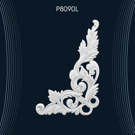 Poliüretan Süsleme P8090L: Dekorasyon Fikirleri ve Modelleri ile Desenli Süsleme Ürünleri