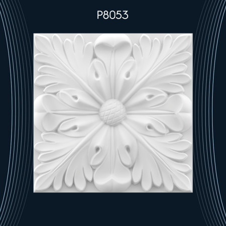 Poliüretan Süsleme P8053: Poliüretan Malzemenin Dayanıklılığı ve Uzun Ömrü ile Dekorasyon Modelleri