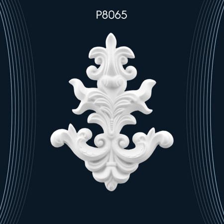 Poliüretan Süsleme P8065: Duvarlara Özgün Bir Tarz ve Karakter Kazandıran Süsleme Motifleri ile Dekorasyon Fikirleri ve Modelleri