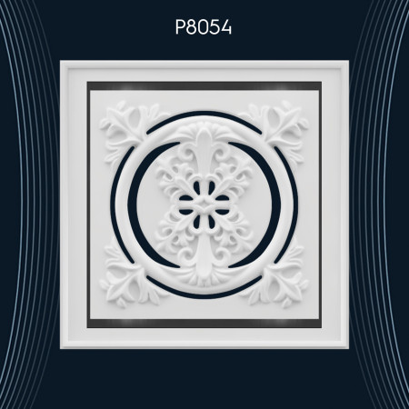 Poliüretan Süsleme P8054: Farklı Tasarımlarla Duvar Aksesuarları ve Dekorasyon Fikirleri