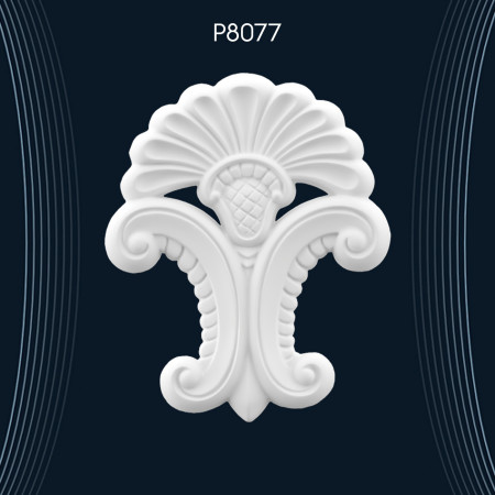 Poliüretan Süsleme P8077: Poliüretan Malzemenin Şekil Verilebilme Özelliğiyle Farklı Dekorasyon Modelleri ve Tasarım Örnekleri