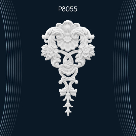 Poliüretan Süsleme P8055 Modelinde Dekoratif Desenli Duvar Aksesuarları ve Süslemeleri: Farklı Modelleri ve Dekorasyon Fikirleri