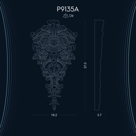 Poliüretan Süsleme P9135A: Mekanlara Hoş Görünüm ve Atmosfer Katma - Dekorasyon Fikirleri ve Modelleri