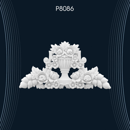 Poliüretan Süsleme P8086: Ahşap Aksesuar ve Süslemeleri Sevenler İçin İdeal Alternatif - Dekorasyon Fikirleri ve Modelleri