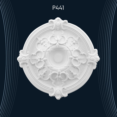 Poliüretan Tavan Göbek ve Rozetler P441: Ahşap Göbeklere Alternatif Dekorasyon Modelleri ve Fikirleri