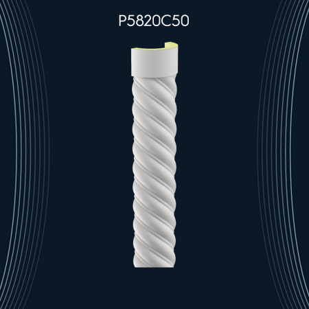 Poliüretan Burgulu Sütun P5820C50: Osmanlı Mimarisinden İlham Alan Burgulu Sütun Modelleri ve Dekorasyon Fikirleri