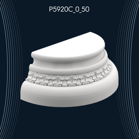 Poliüretan Sütun Alt Kaide P5920C_0_50: Her Dekorasyon Tarzına Uyum Sağlayan Şık Modeller ve Farklı Çeşitler