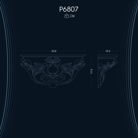 Poliüretan Aplik P6807 Dış Cephe Aplik Modelleri | Farklı Tasarım Çeşitleri ve En İyi Fiyatlar ile Dekorasyon Fikirleri