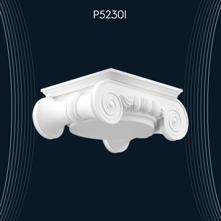 Poliüretan Sütun Başlık P5230I: Estetik Görünüm İçin Tasarlanmış Dekorasyon Fikirleri ve Modelleri