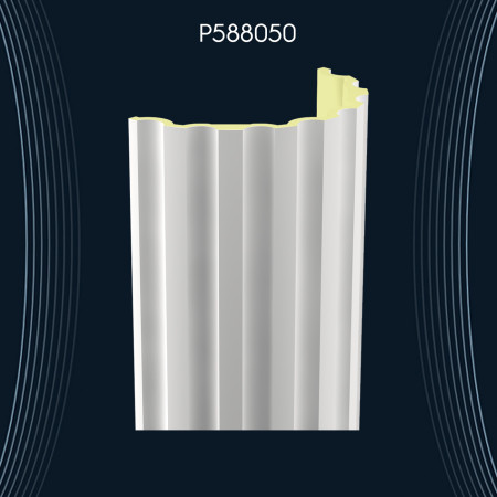 Poliüretan Yivli Sütun P588050: Uzun Ömürlü Tasarım ve Dekorasyon Fikirleri ile Modelleri