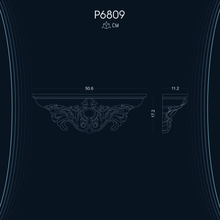 Poliüretan Aplik P6809: Dekorasyon Fikirleri ve Modelleri ile Şıklığı Yakalayın