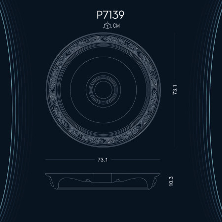 Poliüretan Kubbe P7139: Estetik ve Kaliteyi Buluşturan Dekoratif Duvar Kubbe Modelleri ve Fikirleri